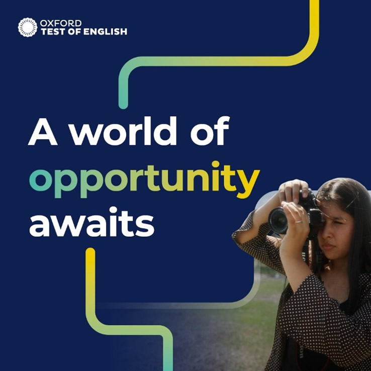 Oxford Test of English - A world of opportunity awaits