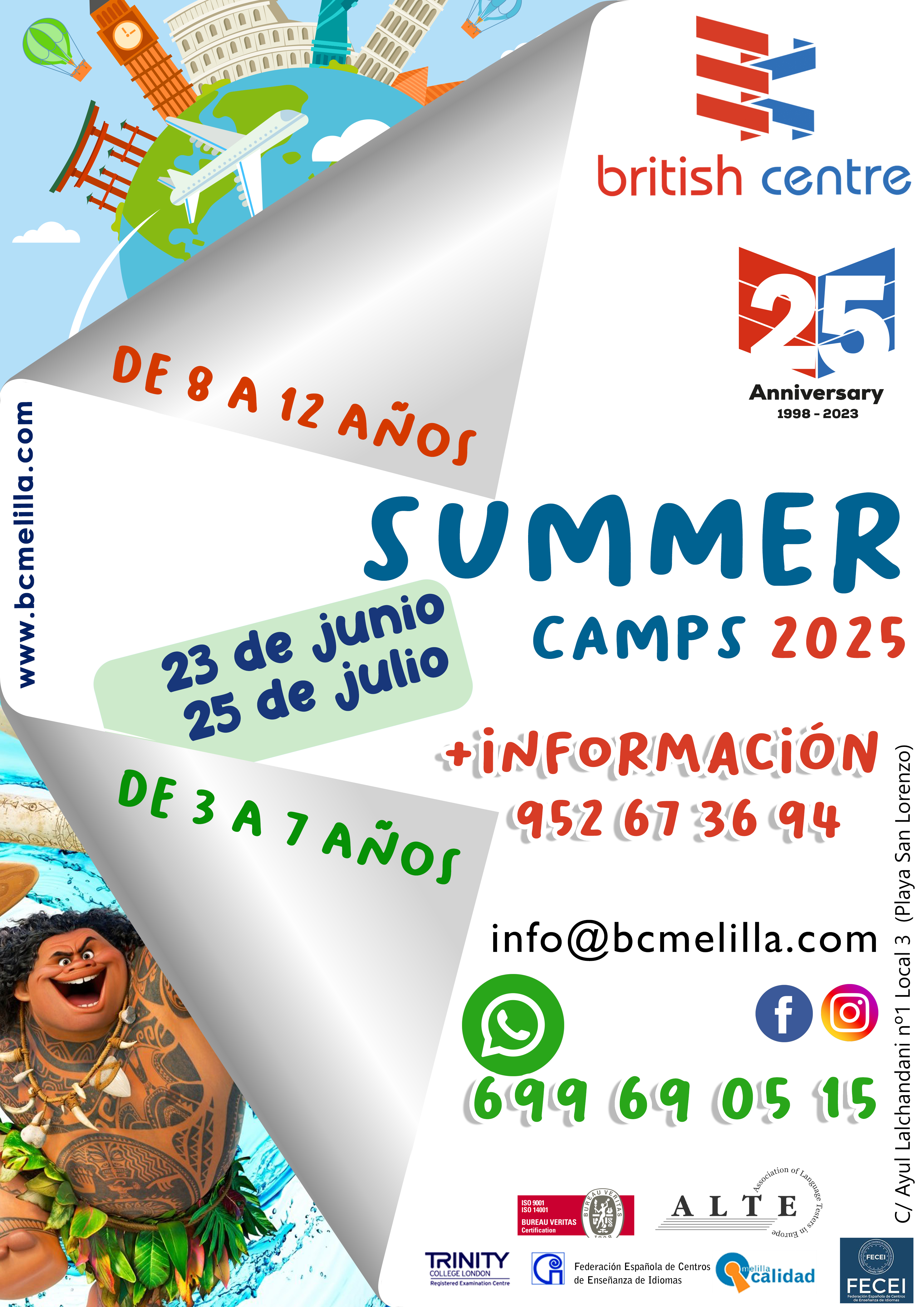 Campamento de Verano de 8 a 12